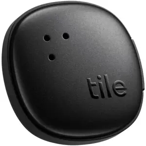 Small Bluetooth Tracker, Remote Finder and Item Locator For Bikes,Glasses and More. Both iOS and Android Compatible. Phone Finder. 1-Pack (Black)