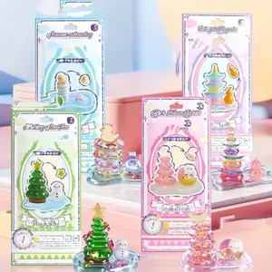 3D Puffy Stackable Stickers, Kawaii Cartoon Embossed DIY Craft Sticker for Adults, Solid & Squishy, Decal Sticker