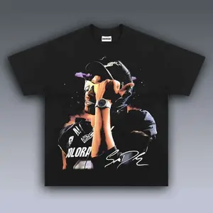 [SALE Up To 50% Off] Shedeur Sanders Graphic Tee, Y2K Crew Neck Streetwear T-Shirt, Unisex Crew Neck Tee, Vintage Football Graphic, Sports Player Bootleg Premium Style, Casual Cotton Fit 1 Sided