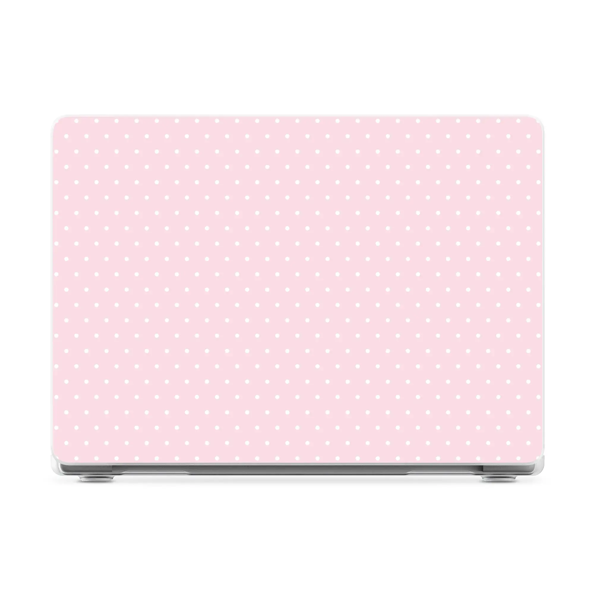 On the Dot | Pink & White Polka Dot Laptop Shell