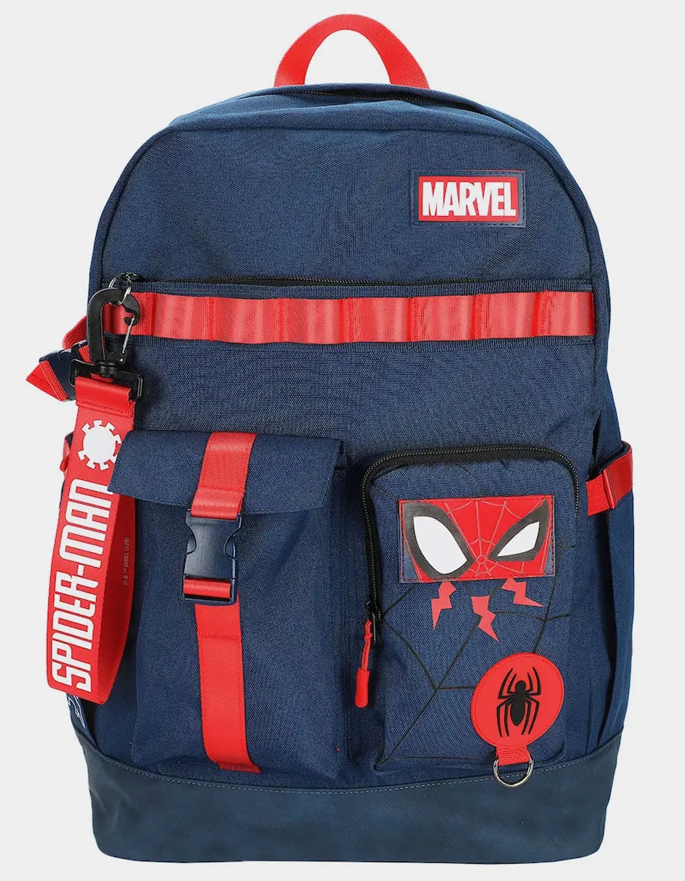 BIOWORLD Marvel Spider-Man Classic Chibi Backpack, Multi-Colored