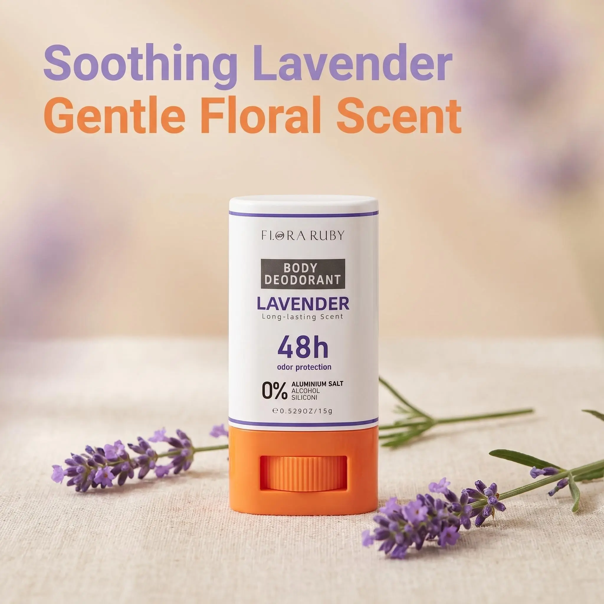 Athletic Sports Gear Lavender Body Deodorizing Stick to for Running Gym Fitness Training Say goodbye to the embarrassment of underarm odor US