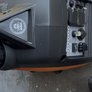 Efurden Portable Inverter Generator 2500W Gas Powered, Long Runtime Gas Generators for Home Use, Camping, Super Quiet Emergency Home Backup, with CO Sensor, EPA Compliant