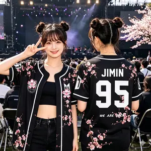 Custom Bangtan Baseball Jersey Arirang, Kpop Gift for Bangtan Fans, V-neck Bangtan Shirt, Bangtan World Tour 2026 Merch Army Jersey