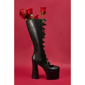 AZALEA WANG TOMLIN BLACK BOOT