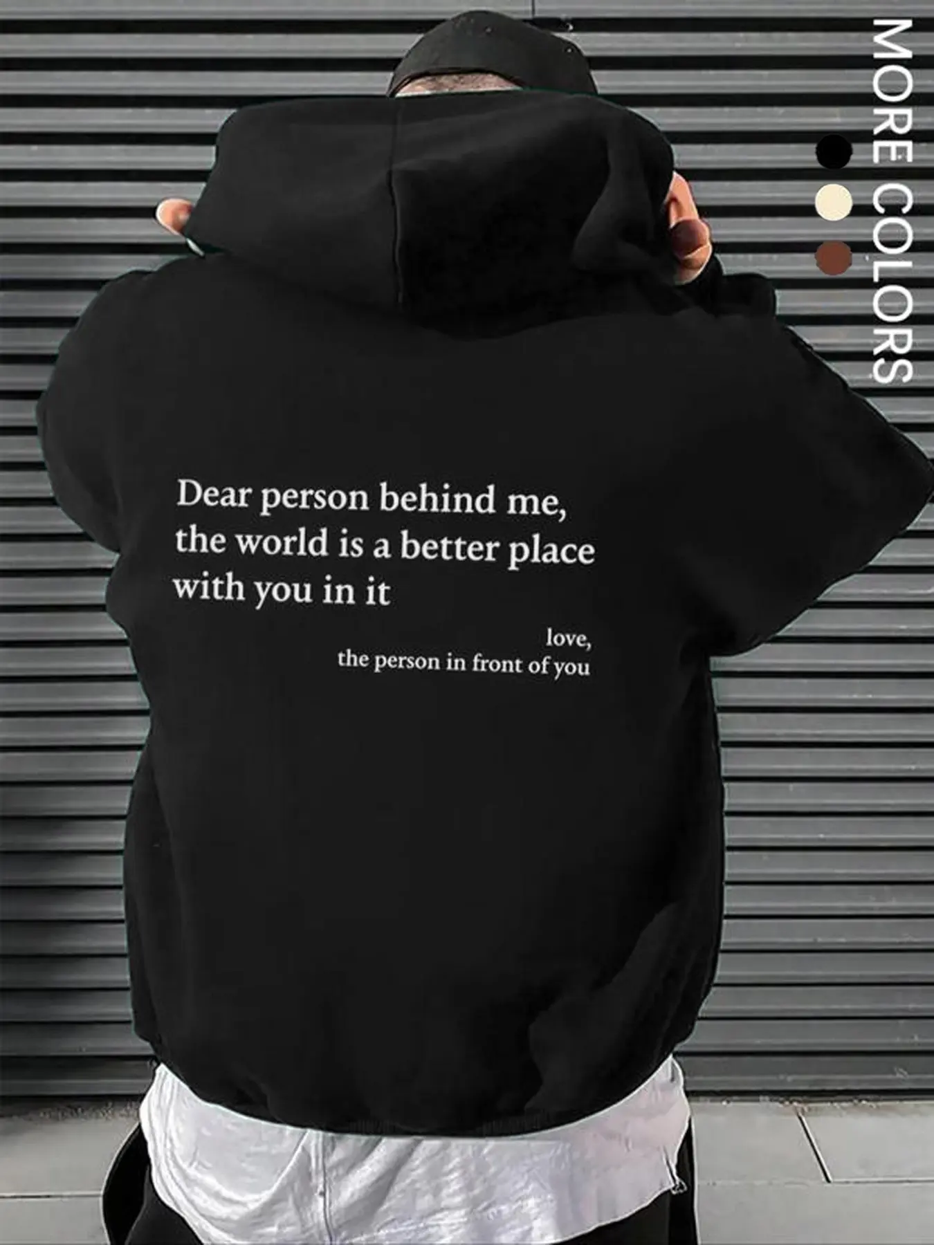 Men's Letter Print Pocket Drawstring Graphic Knit Fitted Hoodie, Casual Soft Drop Shoulder Long Sleeves Hooded Sweatshirt Pullover Tops, Lazy School Streetwear Outfit, Going out Outfits, Spring Fall Menswear