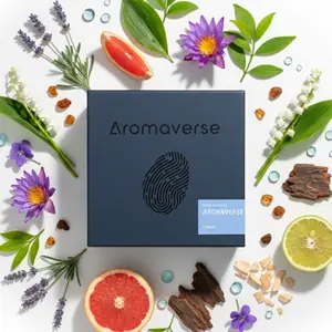 Custom Cologne Making Kit – Fresh Aquatic Signature Scent | Fraîche – Aromaverse Collection | 13 Ingredients & 3 Bottles