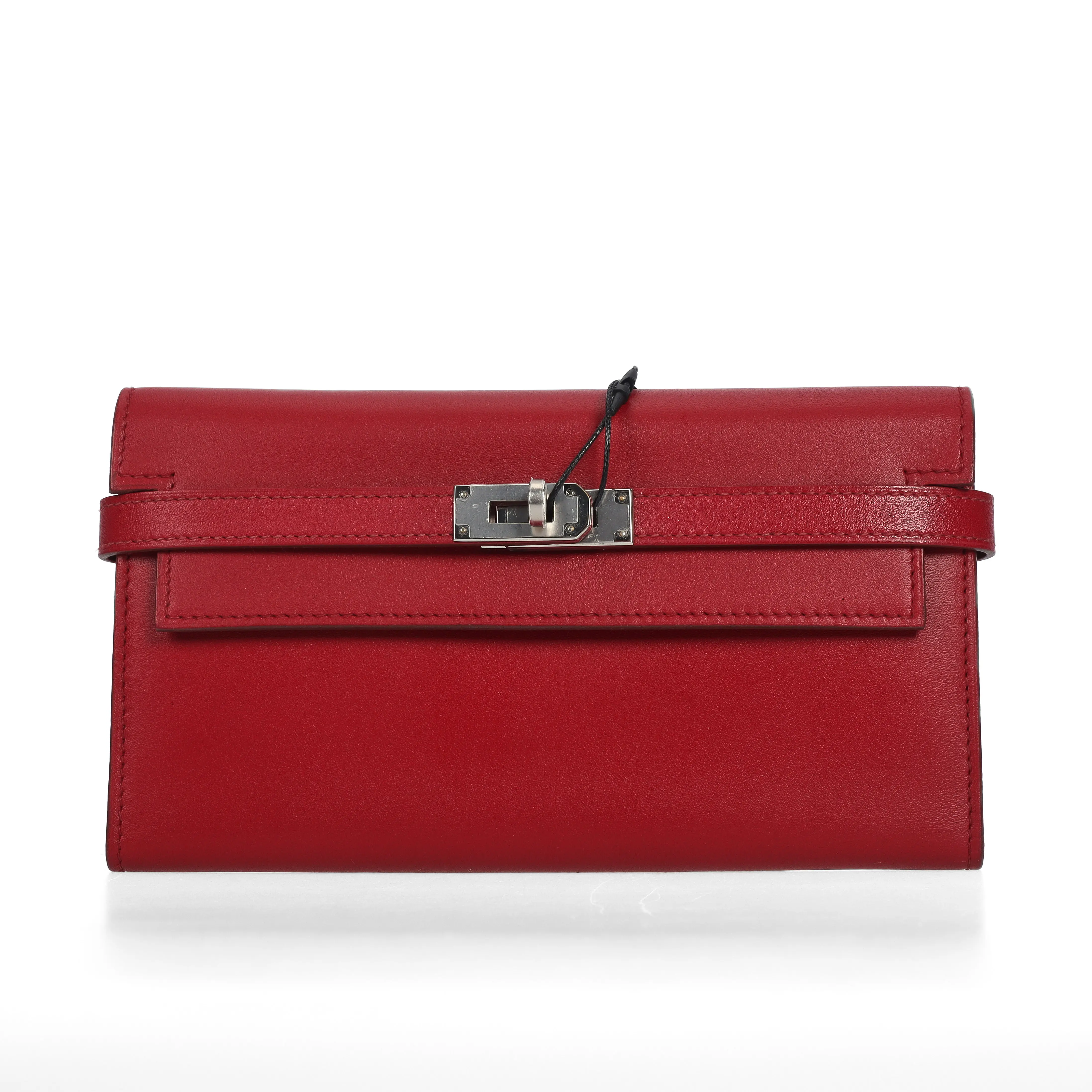 Pre-owned HERMÈS Calfskin Wallets Kelly Wallet 43924715
