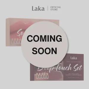 [Laka] Mini Fruity Glam Tint Set (2 options) - Glossy Lip Tint with a Lightweight, Non-Sticky Feel that Leaves a Transfer-Proof Stain