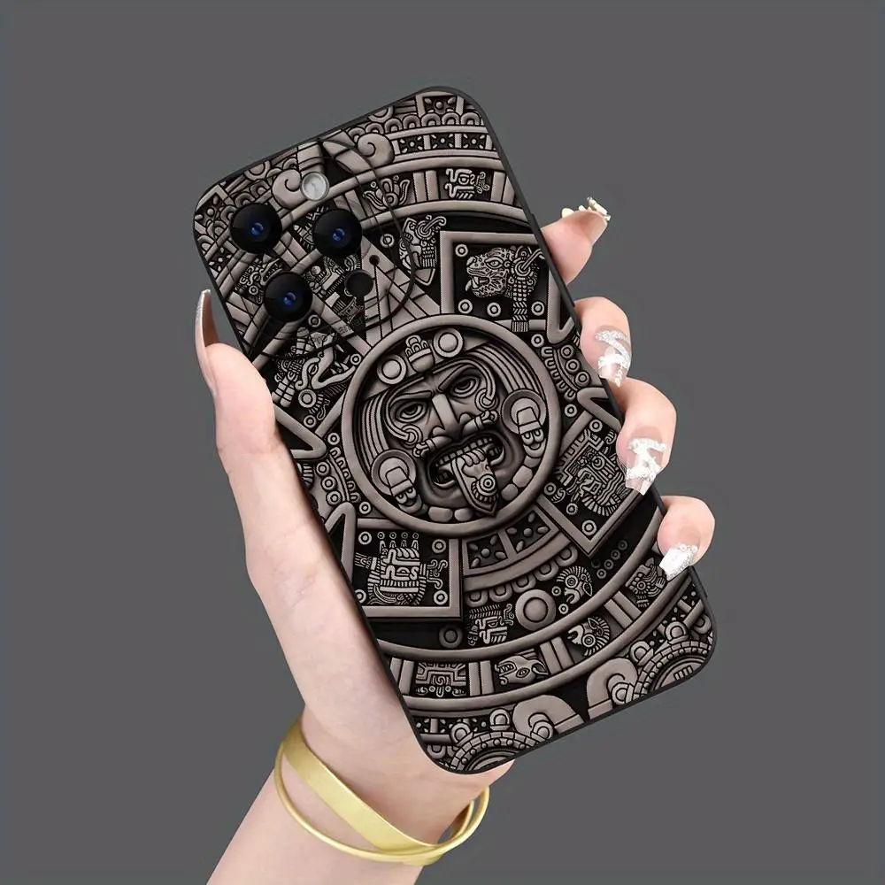 Creative Pattern Design Shockproof Phone Case, Anti-drop Phone Protective Cover, Phone Accessory Compatible with iPhone 15 14 13 12 11 Pro Max