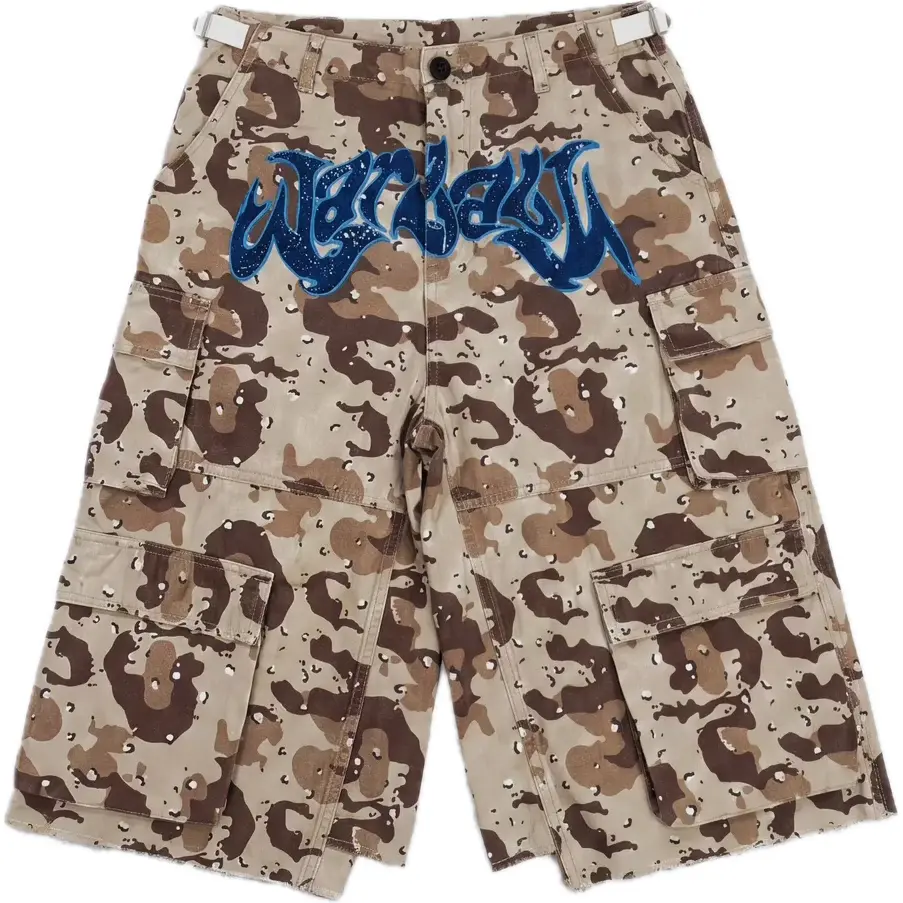 Chip Camo War Baby Cargo Shorts