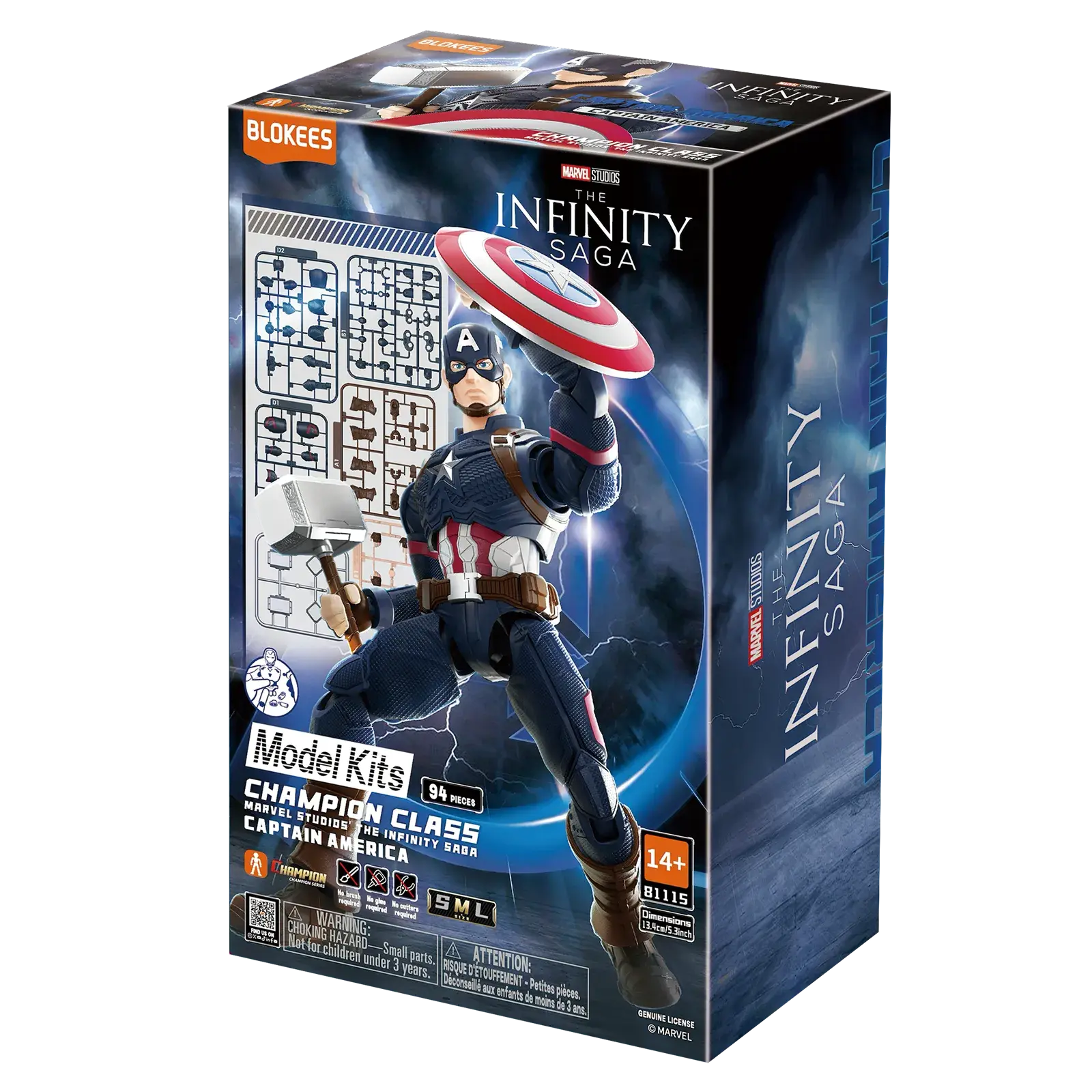 Blokees Marvel Infinity Saga Champion Class 03 Captain America