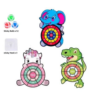 Large Sticky Dart Board for Teens and Kids, Interactive Easter Dart Game for Outdoor Fun, Easy Installation for Active Play, Darts Board