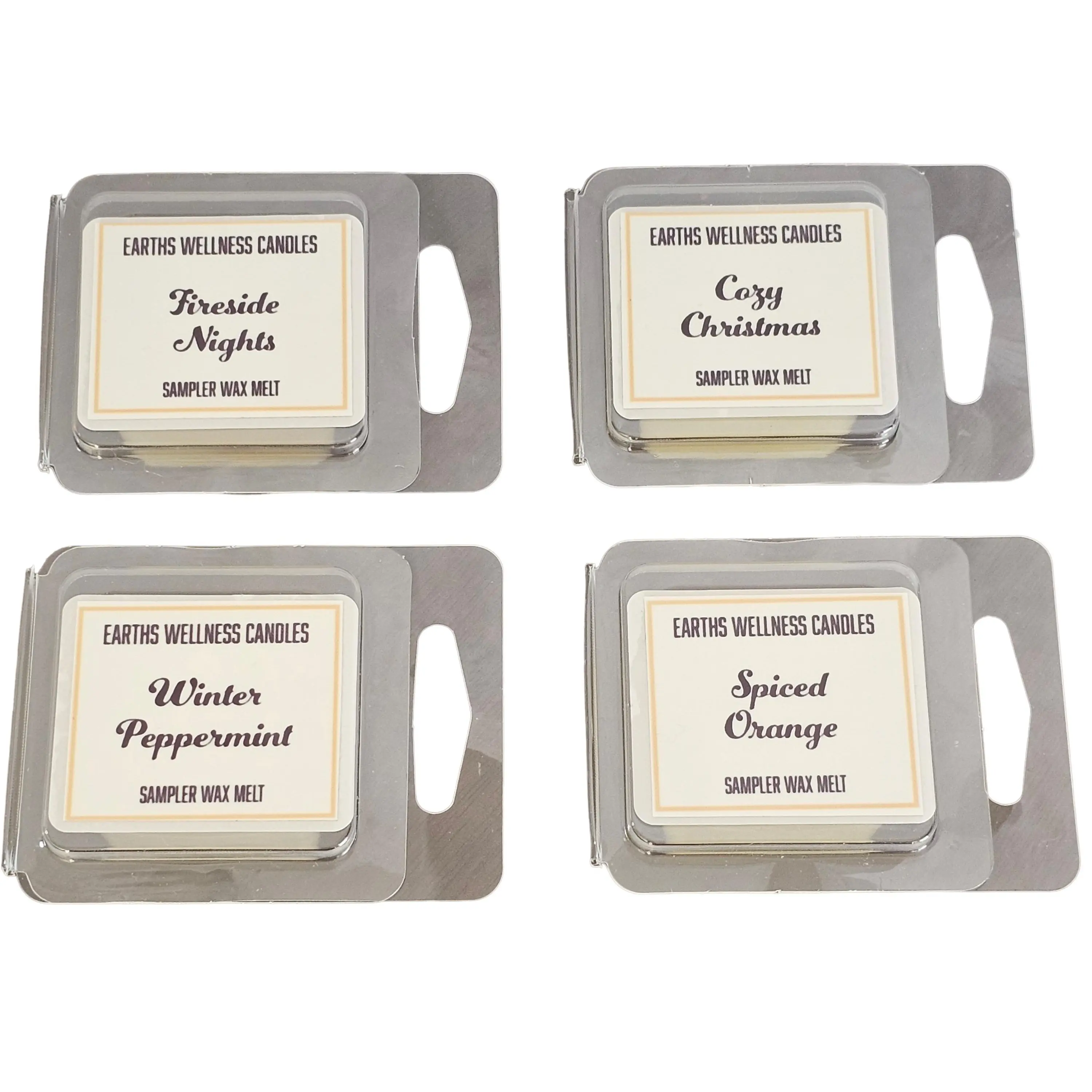 Cozy Holiday Aromatherapy Candle Sample Pack for Selfcare