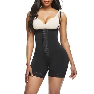FeelinGirl Zippered Shapewear Tummy Control Butt Lifter  Shorts with Front Zipper and Removable Design Bodysuit BBL Womenswear Underwear Compression Lady Comfort