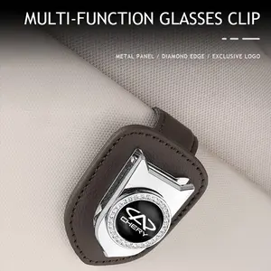 Car Sun Visor Glasses Clip Sunglasses Clip Decoration Accessories For Chery Tiggo 8 9 7 5 5X 3X Arrizo 8 5 Fulwin T9 A8 T8 T10 T6 A9 E05 Omodas Amulet Eastar QQ E5 E3 A5 A3 A1