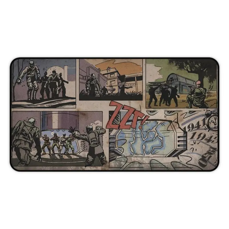 Call of Duty Black Ops Zombies Series Desk Mat - Gaming Mouse Pad, Computer Desk Pad, Gaming Accessories, Office Organizer Supply, Gamer Room Decoration (Computers & Office Equipment)