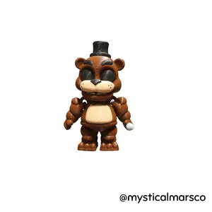 3D Printed Horror FNAF Inspired Flexi Fidget Toys