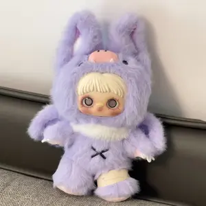 QIQI-Dark Forest series  blind box -Bunny Plush Dolls，Soft Furry Collectibles，Backpack or clothing decoration，Stuffed Animal