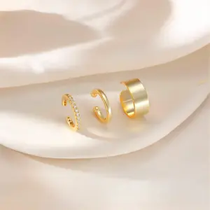 2/3 Pairs Earrings Ear Cuffs Non Piercing,    Earrings Dainty Ear Cuff Small Earring Set   Lightweight Ear Cuff Earrings for Women Trendy  Cute Earrings  Gift