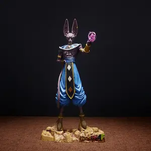 Destroyer Bilorus Figure Energy Ball Rock Platform Desktop Decoration, Collectible Anime Character Statue, Home Decor Accessory, Model Figure