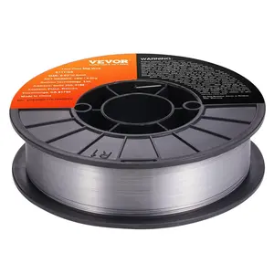 【Summervibes】VEVOR Flux Core Welding Wire, E71T-GS 0.030-inch 10LBS, Gasless Mild Steel MIG Welding Wire with Low Splatter for All Position Arc Welding and Outdoor Use