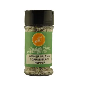 Marshalls Creek Mini Spices, Kosher Salt And Coarse Black Pepper