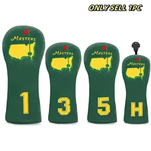 Golf Club Protective Cover, Dust-Proof & Durable Material Head Cover, Fashionable Design for Best Protection, Golf Accessories