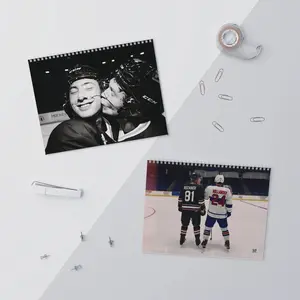Heated Rivalry Wall Calendar 2026, Movie Fan Gift, Hollander Rozanov,LGBTQ, Hockey Romance Calendar