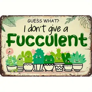 Funny Garden Decor Vintage Tin Sign, Metal Signs For Garden Bedroom Home Outdoor Hippie Wall Art Poster