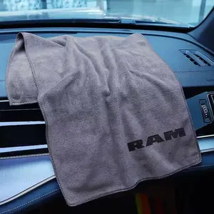 High Quality Microfiber Car Wash Towel, Drying Cloth, Cleaning Towel for Dodge RAM 1500 2500 3500, 2014-2021 Accessories