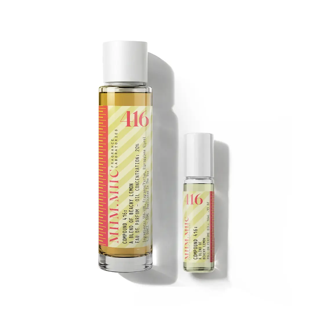 Unisex Fragrance Sets, Pen-Sized Mini Perfumes, No 416 Bright and Sparkling Beachy Floral Scent with Notes of Coconut, Vanilla, and Warm Amber, Floral Fragrance Kit, Fruity, Coconut Milk, Pineapple Coconut Unisex Fragrance