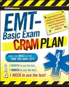 USED-Cliffsnotes Emt-Basic Exam Cram Plan by Northeast Editing Inc (Paperback)
