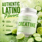Creatine Monohydrate Powder - 120 Servings and Travel Sticks, Agua Fresca Flavors, Zero Sugar