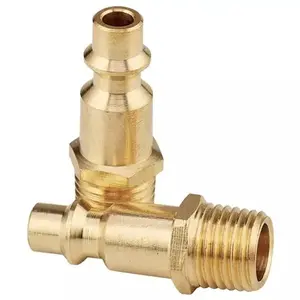 1/4 Inch Male Coupler Quick Connect, Air Hose & Air Coupler - Pack of 10