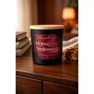 Mahogany Teakwood Candle