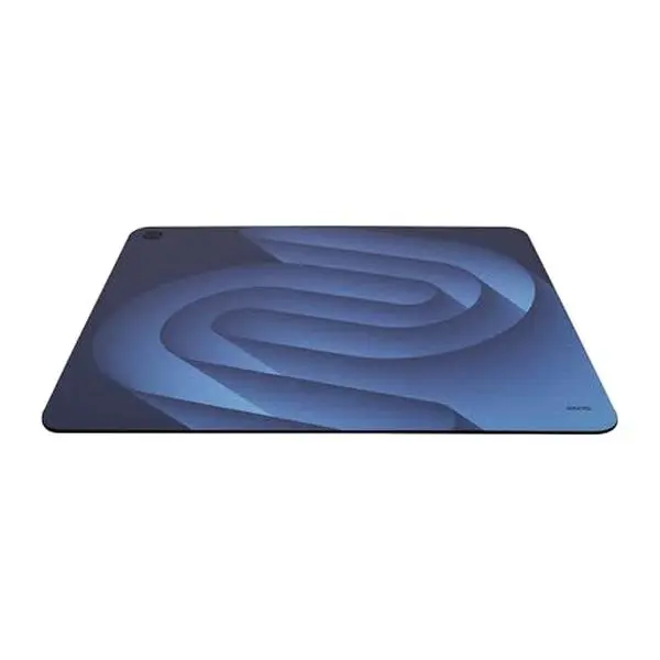 BenQ ZOWIE G-SR-SE Blue II Large Esports Gaming Mouse Pad, Humidity resistance color cloth, Smooth glide feel with steady control, Uniform high-density rubber base with medium softness, Anti-Slip base