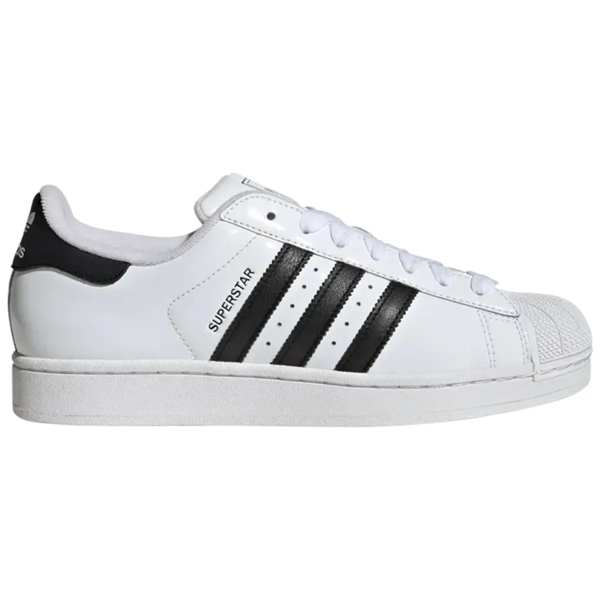 adidas Superstar II Cloud White Core Black Men's Fashion Shoes New