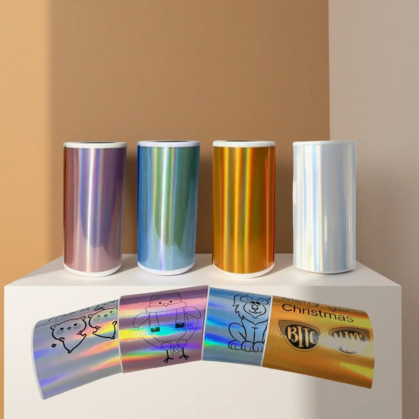 Label Sticker Self Adhesive Thermal Label Printing Paper, Sticky Labels, Labels for Printers, Office Label Paper, Print Label Paper for Mini Printer/Pose Machine/Instant Camera