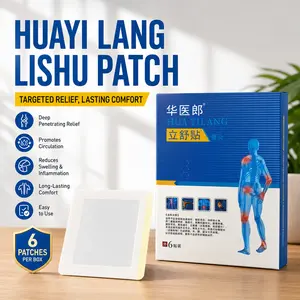 Huayilang Patch, Shoulder, Waist & Joint Pain, Promotes Blood Circulation, Relieves Inflammation, for Cervical Spondylosis, Arthritis & Soft Tissue Injury,