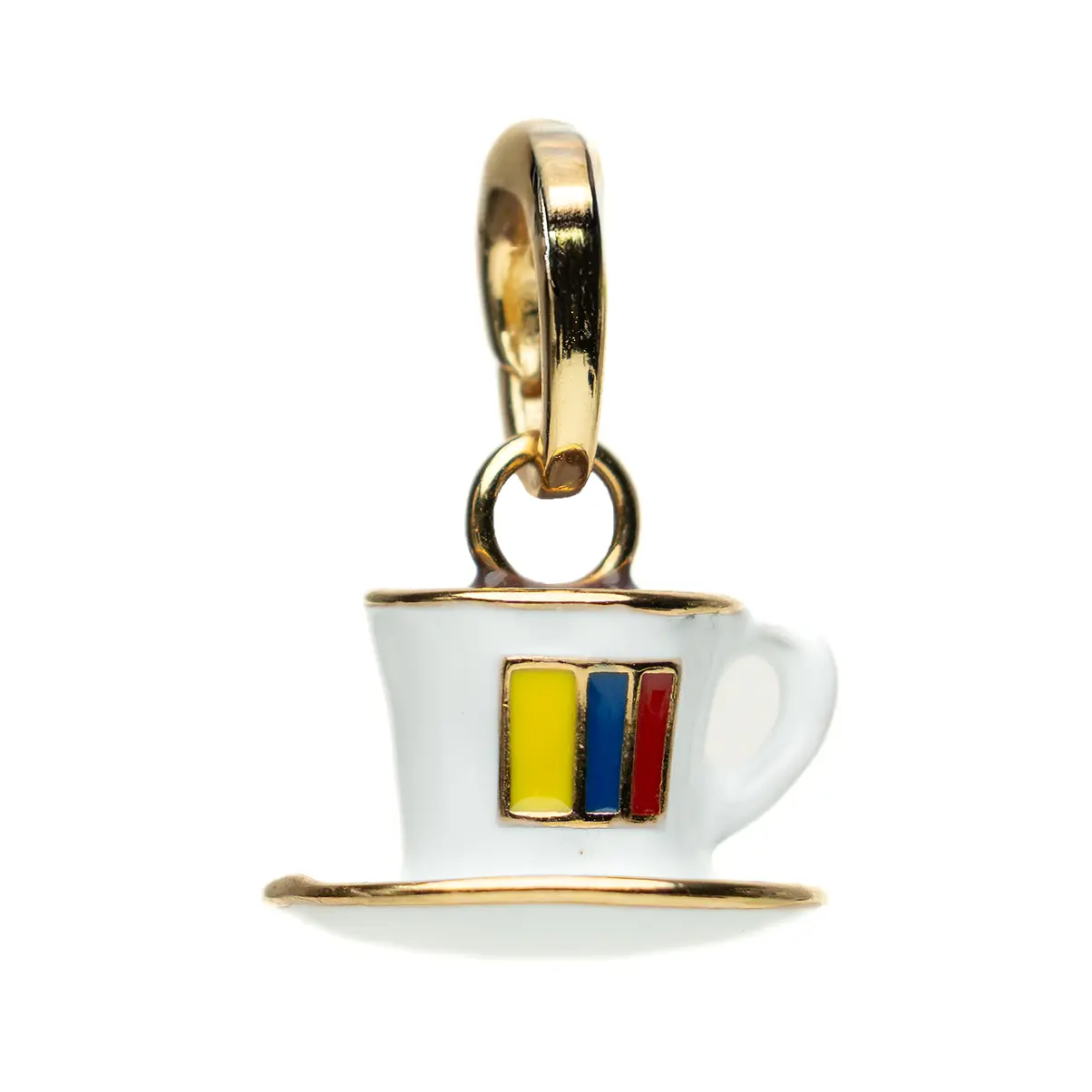 Colombia Coffee Cup Charm