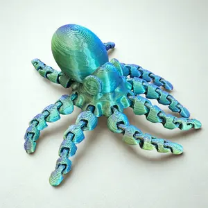 Articulated Octopus – Color-Changing 3D Printed Fidget