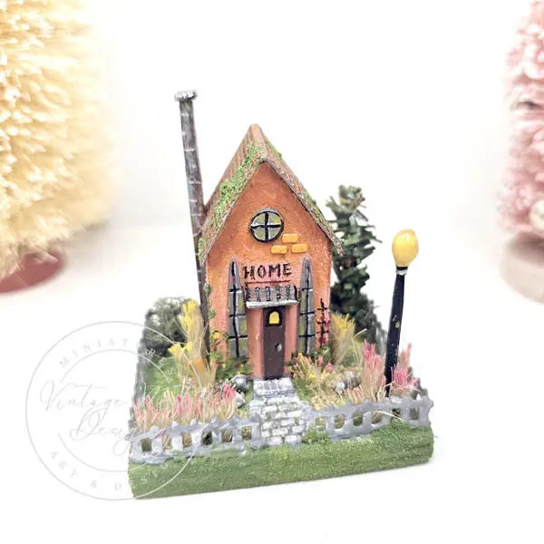 Putz House Miniature No.38 Handmade Miniature