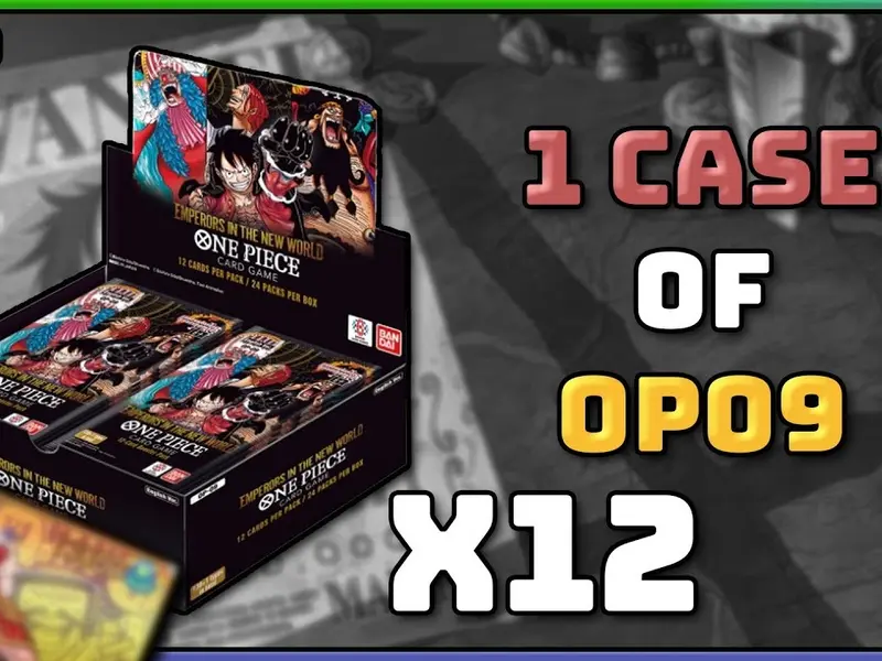 op 09 booster box case One Piece Acrylic Stackable Magnetic Display (OP-01 to -09) New and Existing Cards Can Be Combined to Build Powerful Decks one piece op 09 booster