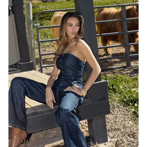 Effortlessly Dialed In Denim Flare Jeans