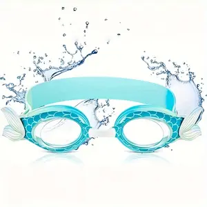 Swimming Goggles Anti Fog Swimming Goggles Clear No Leaking, One Size