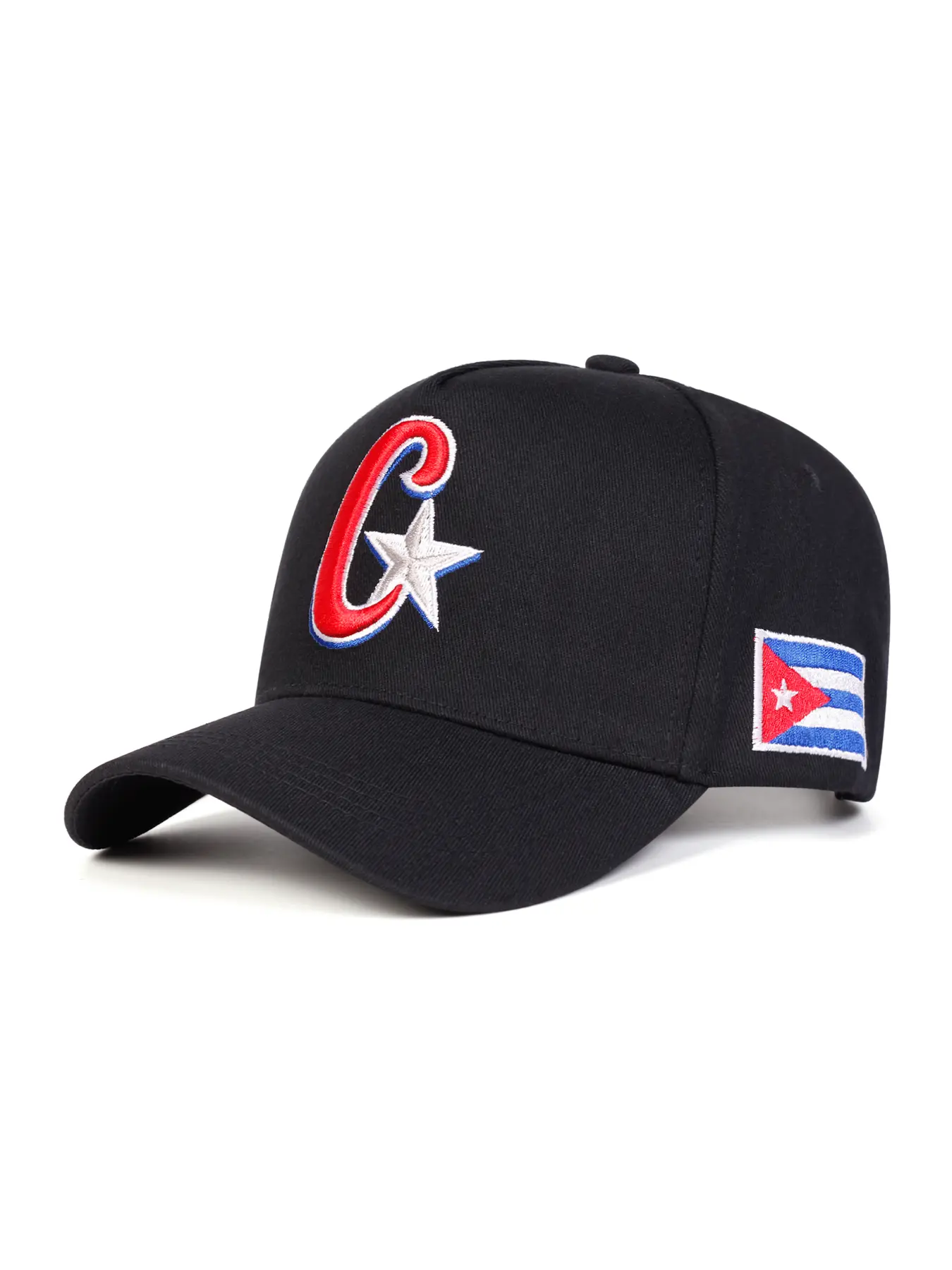 Unisex C Star Five-Sided Baseball Hat, Adjustable Sun Protection Casual Trendy Hat for Spring & Fall, Outdoor Travel Beach Vacation, Baseball Cap Adjustable