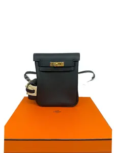 Pre-owned HERMÈS leather Backpacks Mini Kelly Jump Backpack 915H K Stamp 2025