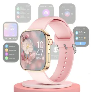 Erun Watch 3, Large HD Screen, Ultra-Thin Design, Full-Screen Sports Monitoring, Comprehensive Health Management, iOS & Android Compatible, Multifunctional Smart Watch