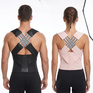 Back Straightener Posture Corrector, Comfort Spinal Support Brace to Fix Slouching & Hunchback, Daily Wear Shoulder Back Pain Relief
